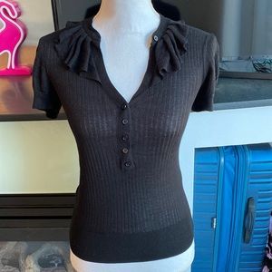 Express Short Sleeve Sweater